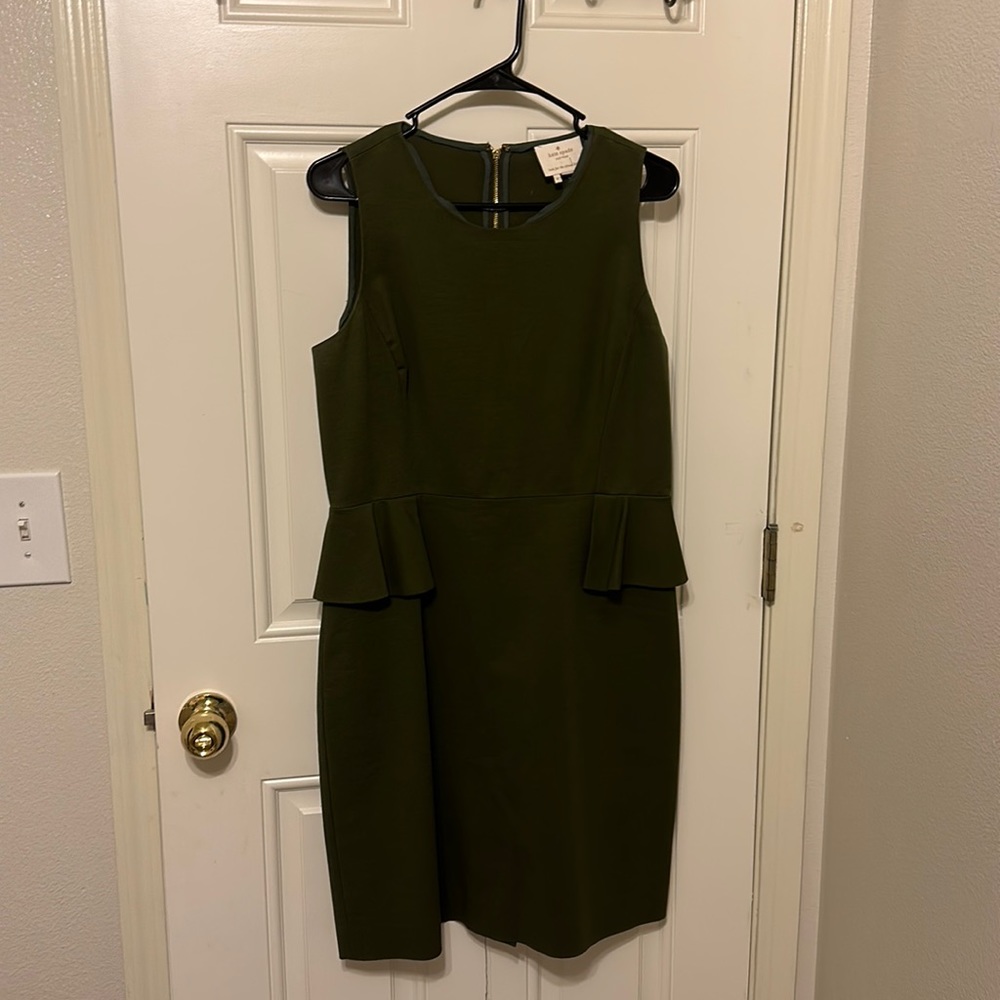 Kate Spade peplum dress